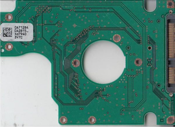 0A71284 Hitachi Harde Schijf Printplaat