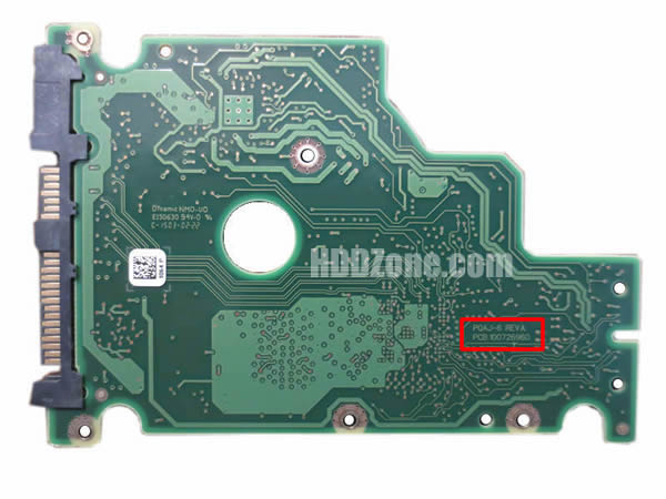 100726960 Seagate Harde Schijf Printplaat