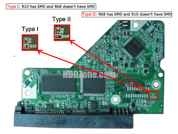 2060-701640-002 WD Harde Schijf Printplaat
