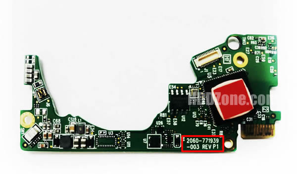 2060-771939-003 WD Harde Schijf Printplaat