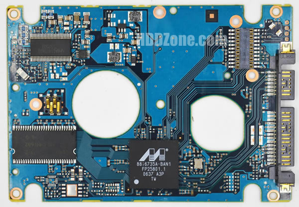 CA26343-B84204BA Fujitsu Harde Schijf Printplaat